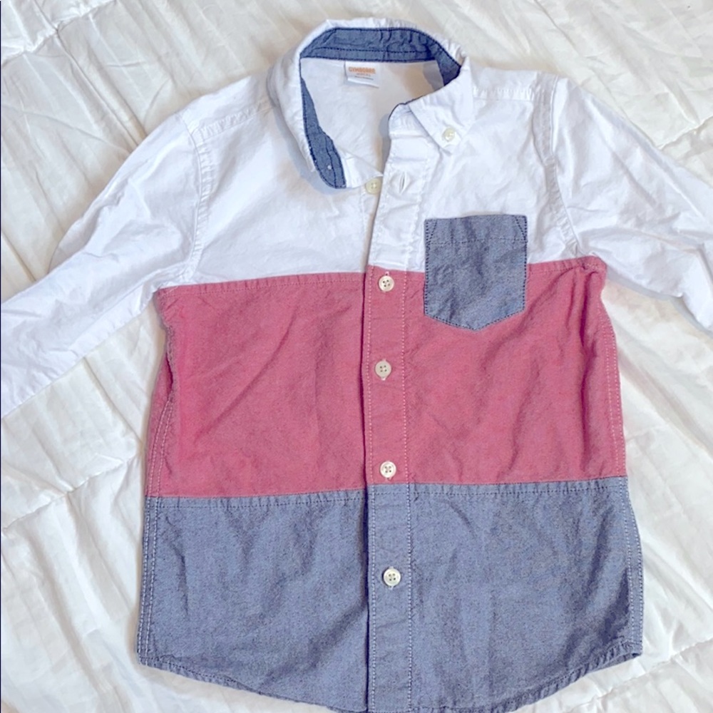 Gymboree Boys XS (4) Button Down